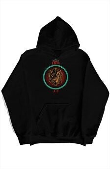Bright Lion Men's Pullover Hoodie