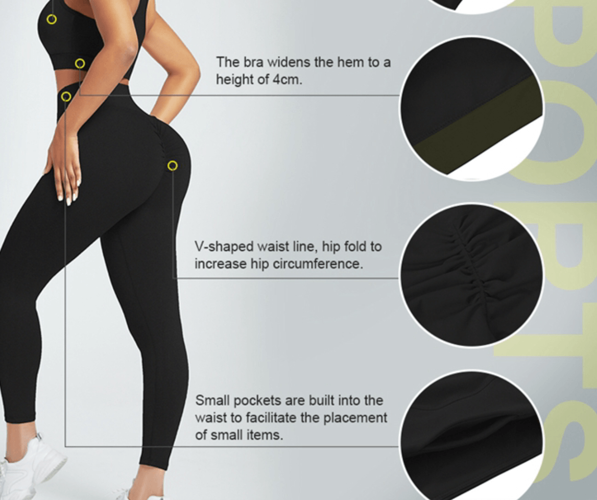 AF High Waisted Yoga Pants