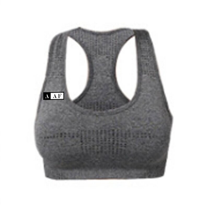 Grey AF Sports Bra
