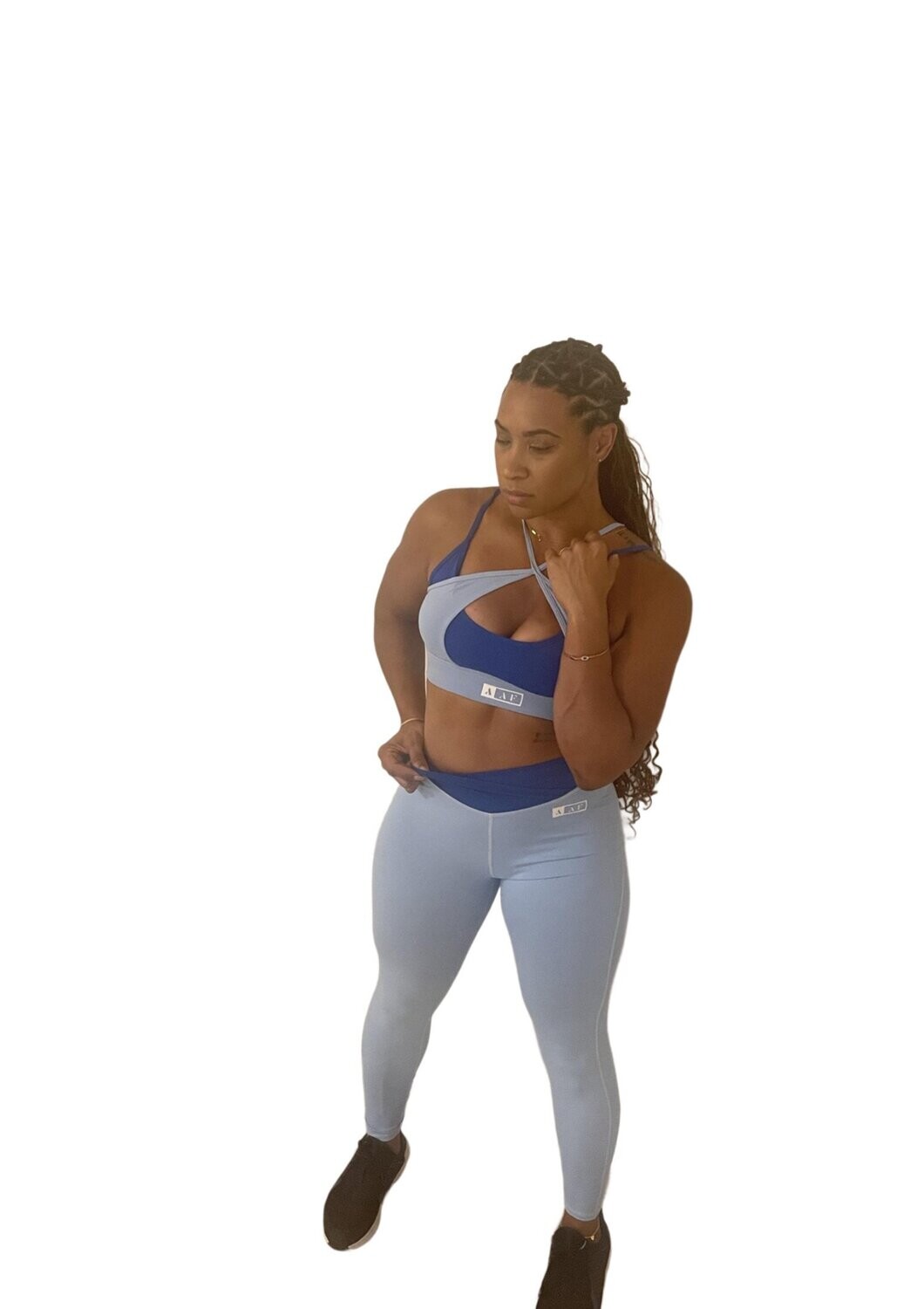 AF Yoga Cross Waist Leggings