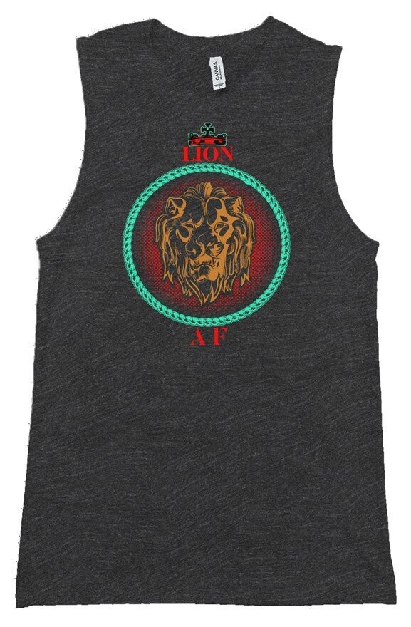 Grey Lion AF Muscle Tank