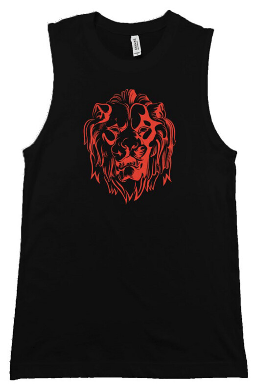 Bloody Lion Muscle Tank