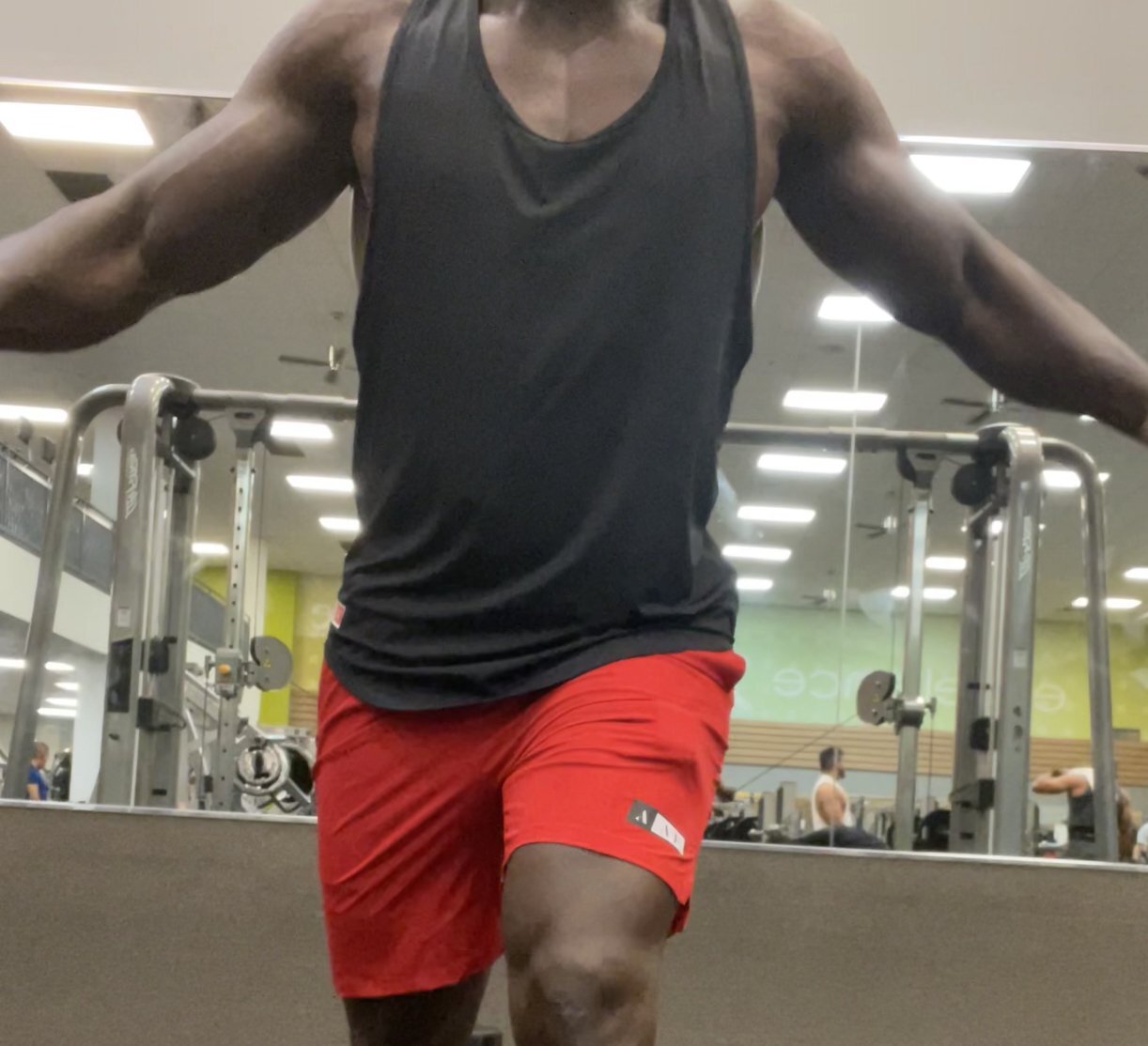 Red AF Gym Shorts