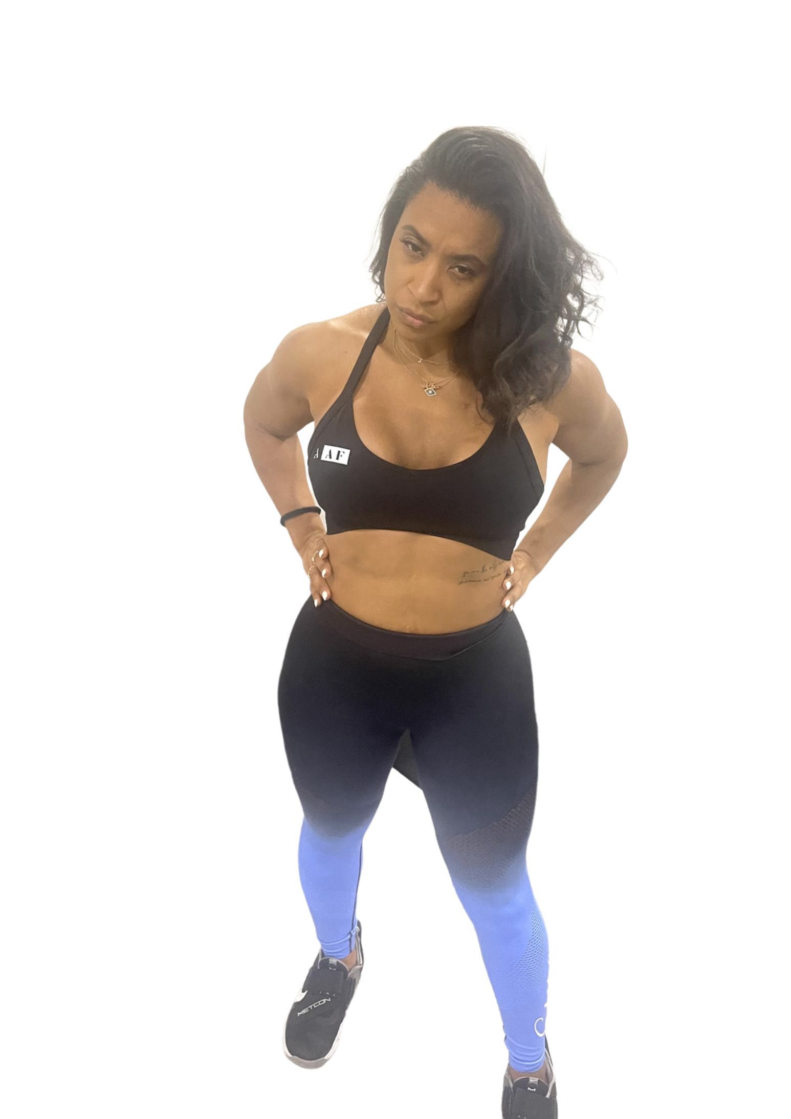 Elite AF Blue Yoga Pants