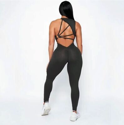 Sexy Back AF Black Body Suit