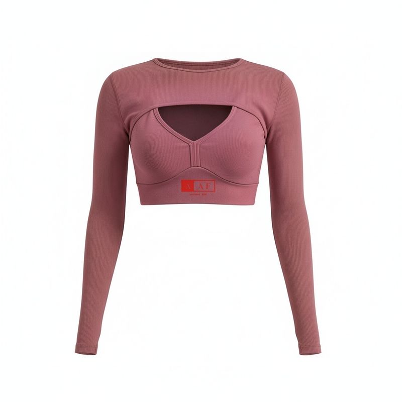 Sports Bra and Long Sleeve Combo