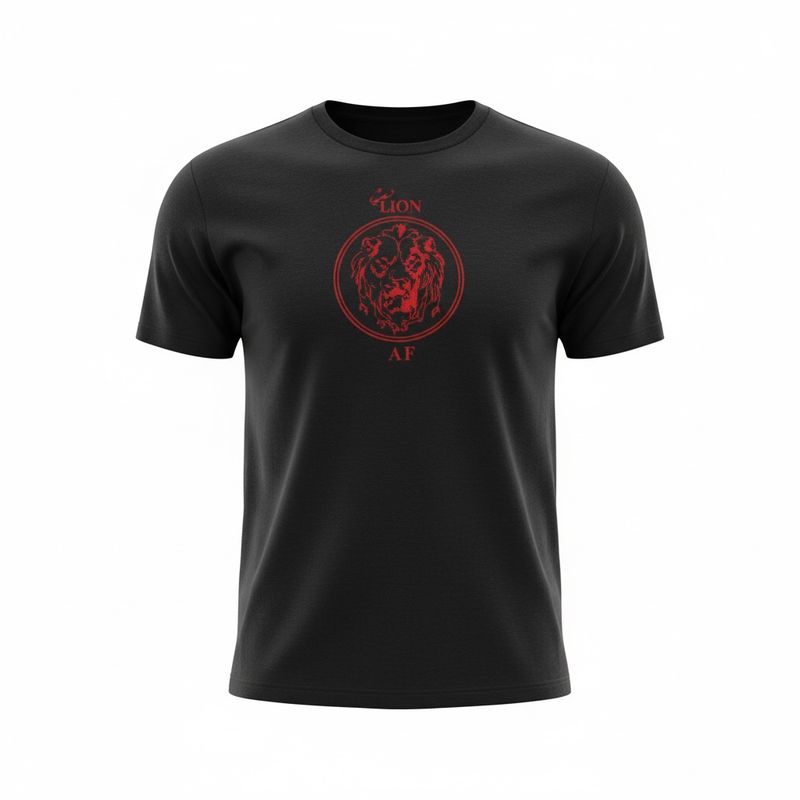 Red lion Black Tee