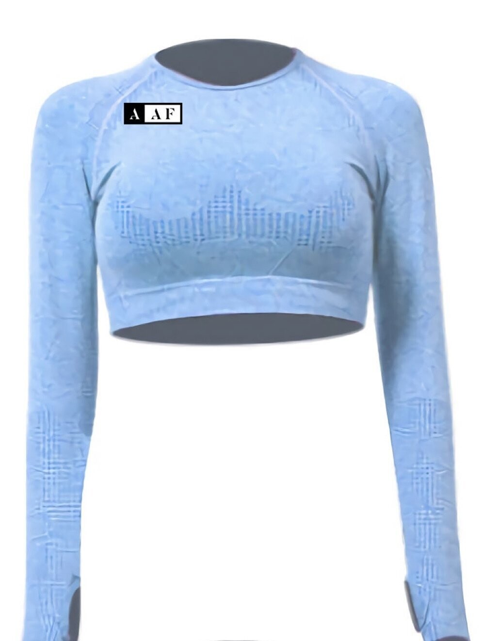 Sky Blue Women's Long Sleeve Top