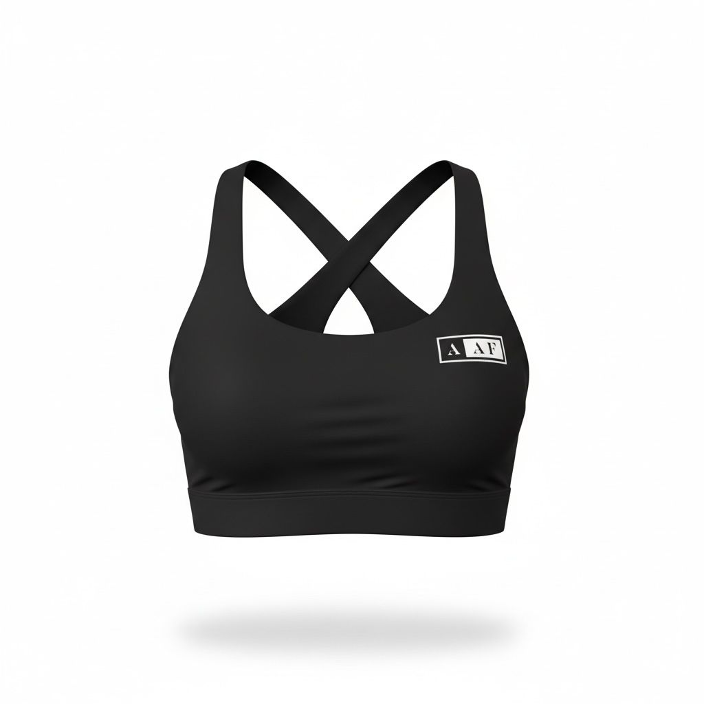 AF Black Sports Bra