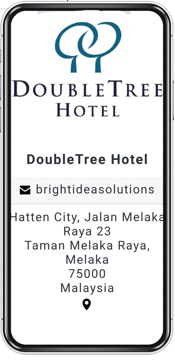 eBusiness Card for Hotels
