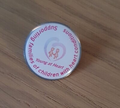25mm colour pin badge - Includes Postage