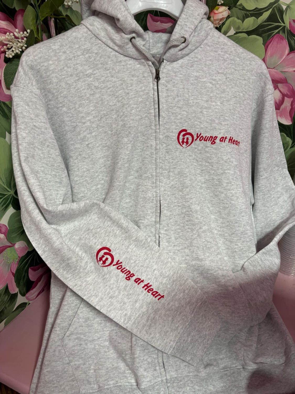 Adults Zipped Hoodie