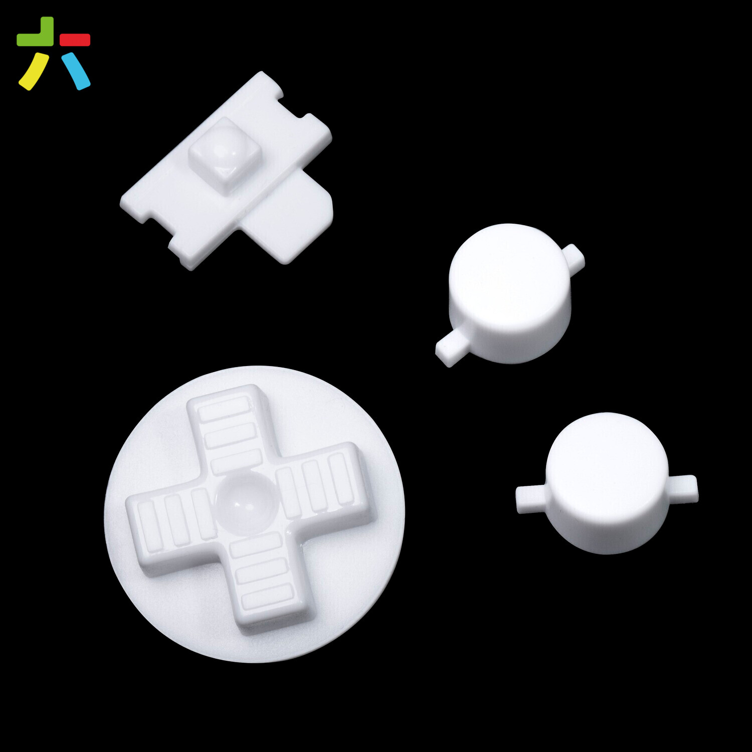 Game Boy Original Buttons (White)
