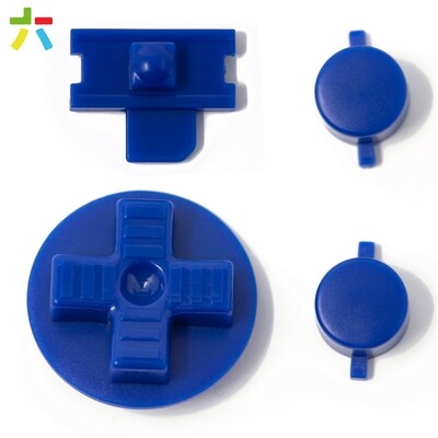 Game Boy Original Buttons (Solid Blue)
