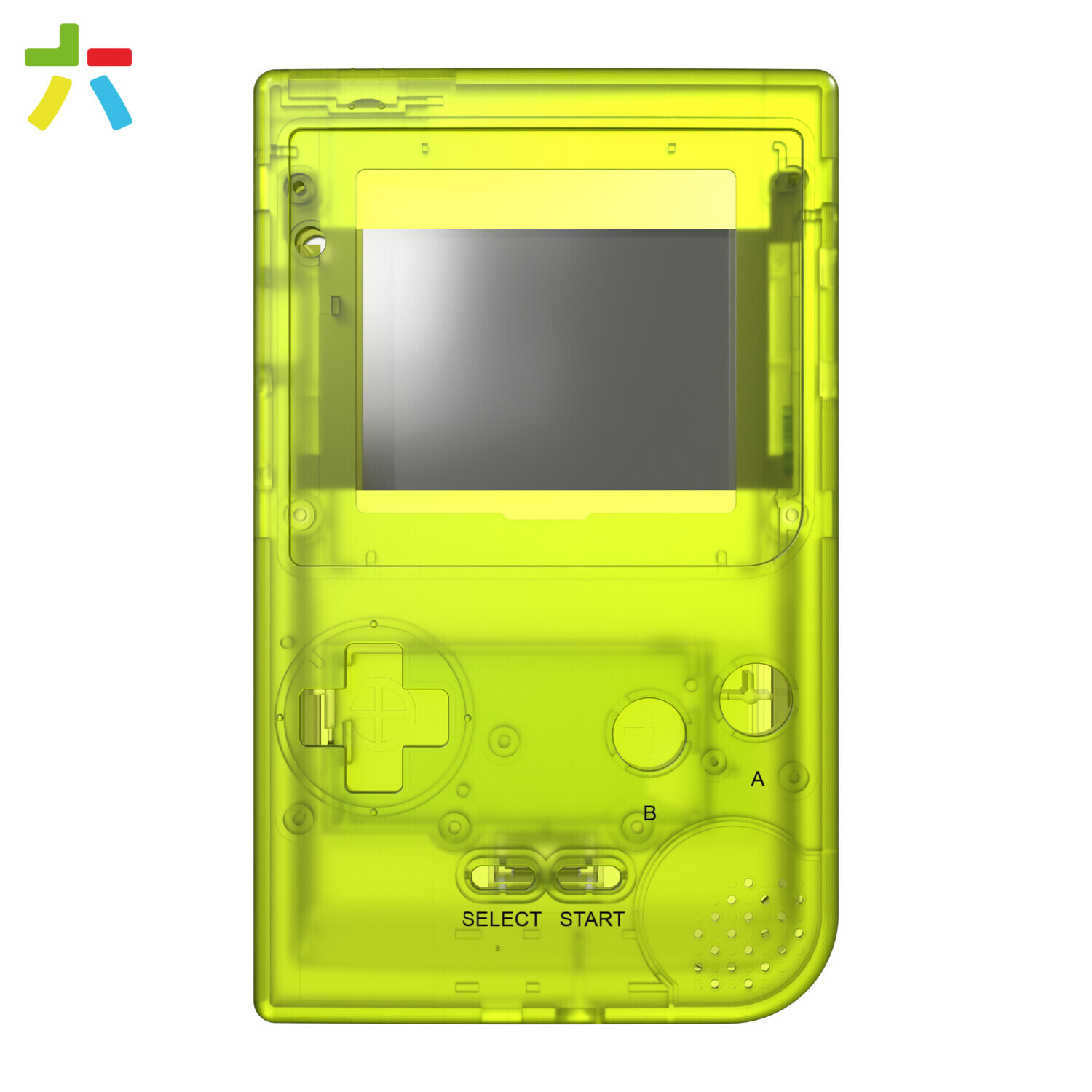 Game Boy Pocket Shell (Clear Yellow)