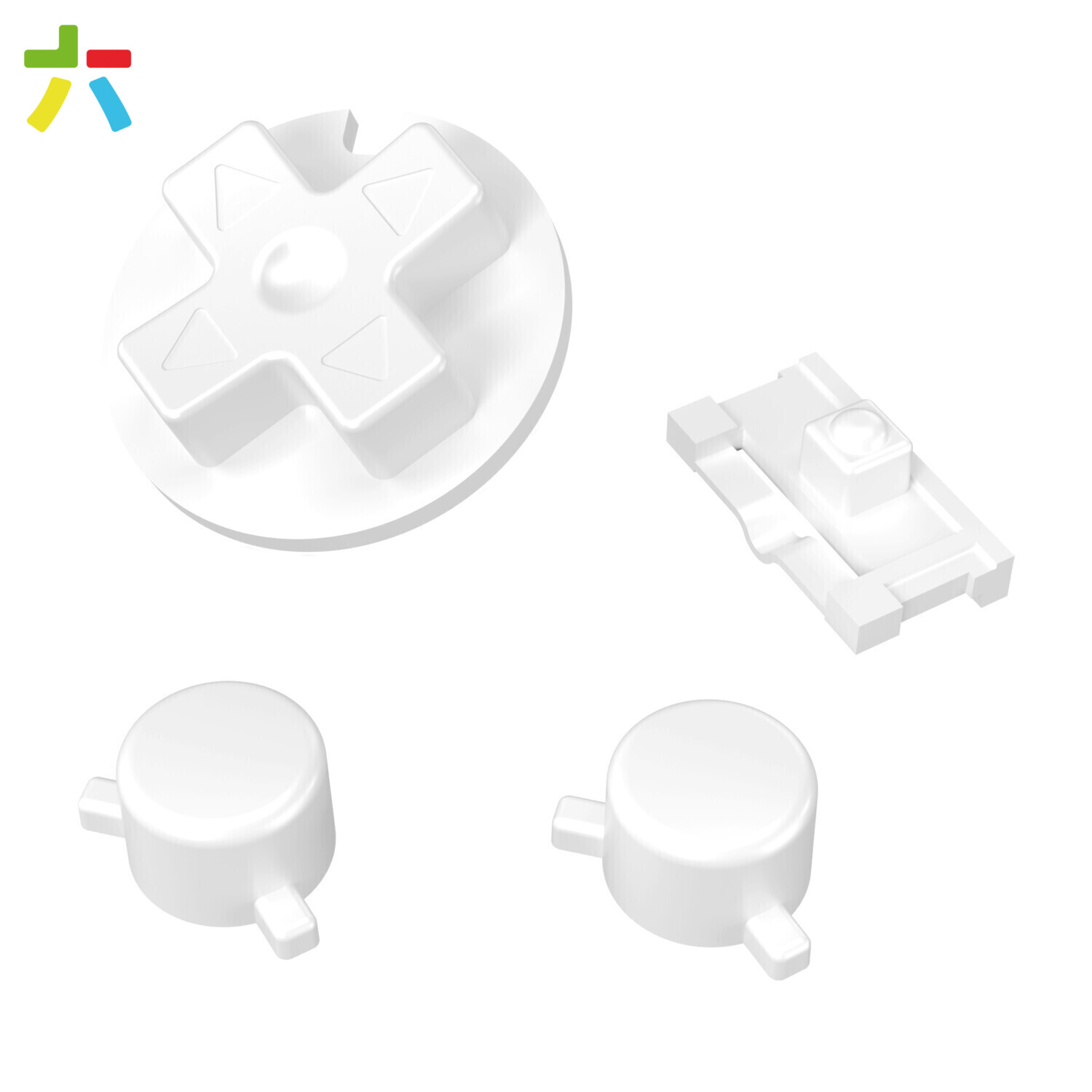 Game Boy Pocket Buttons (White)