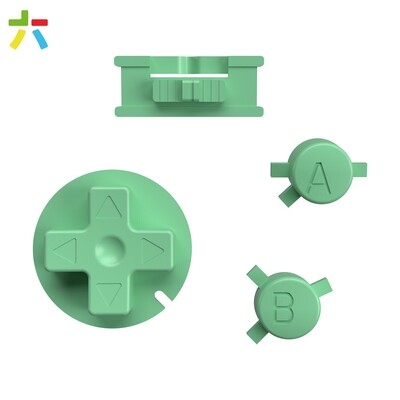 Game Boy Color Buttons (Pastel Green)