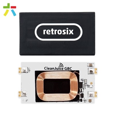 NEW 2.0 Retrosix CleanJuice Air Wireless Battery Pack (Game Boy Color)