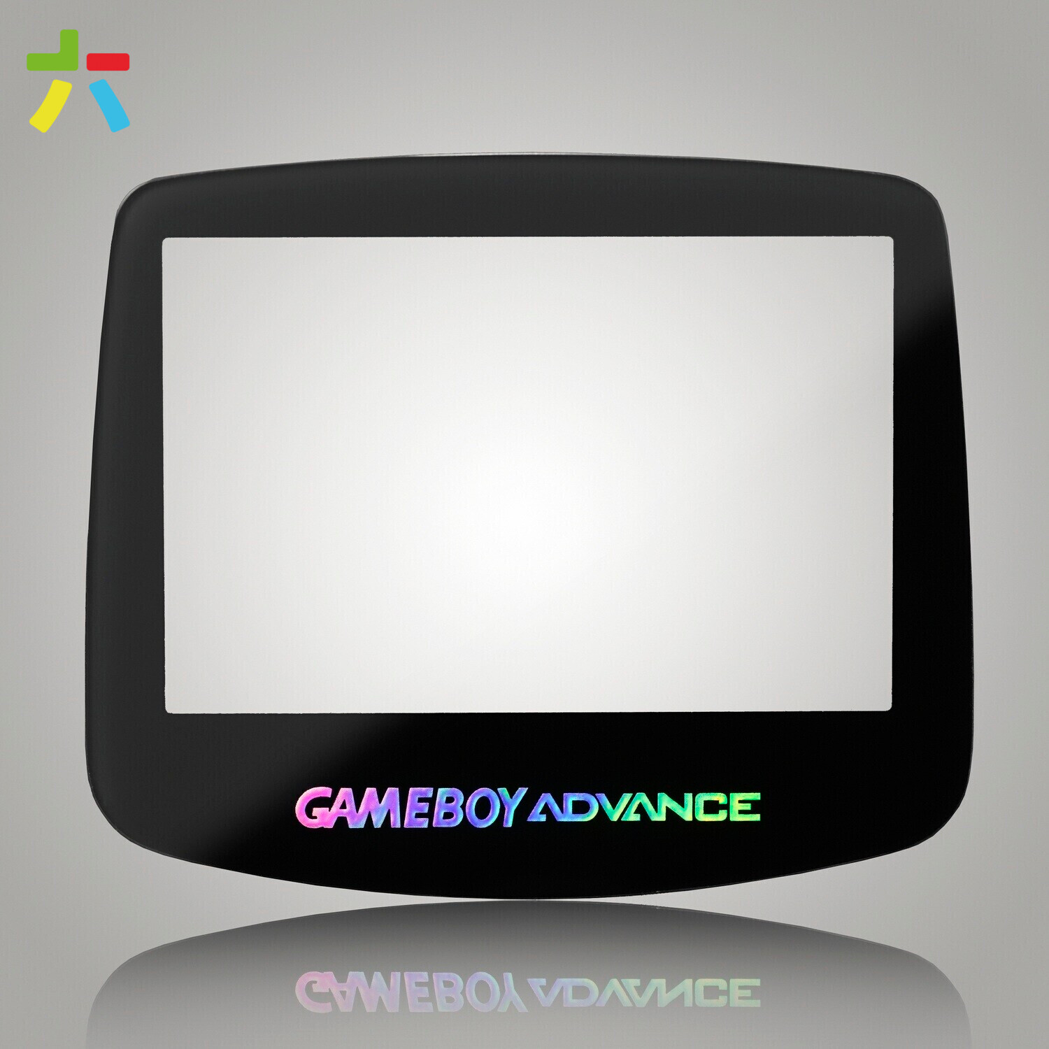 Game Boy Advance Glass Lens (Black Holographic)