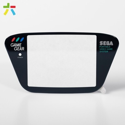 Game Gear Glass Lens (Black)