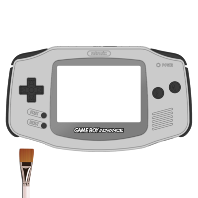 Game Boy Advance Printed Shell (Design Your Own)