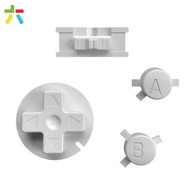 Game Boy Color Buttons (Grey)