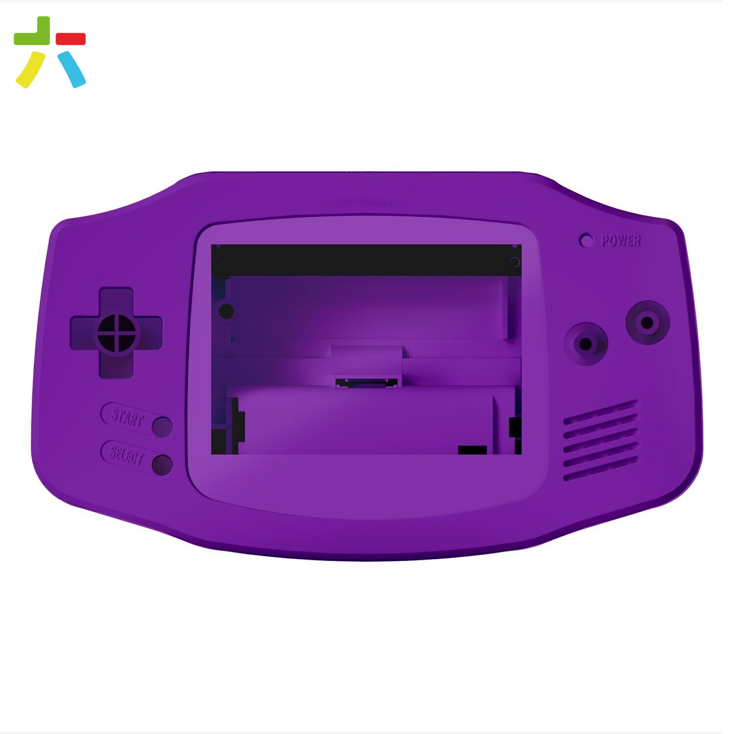 Game Boy Advance Shell (Solid Purple)