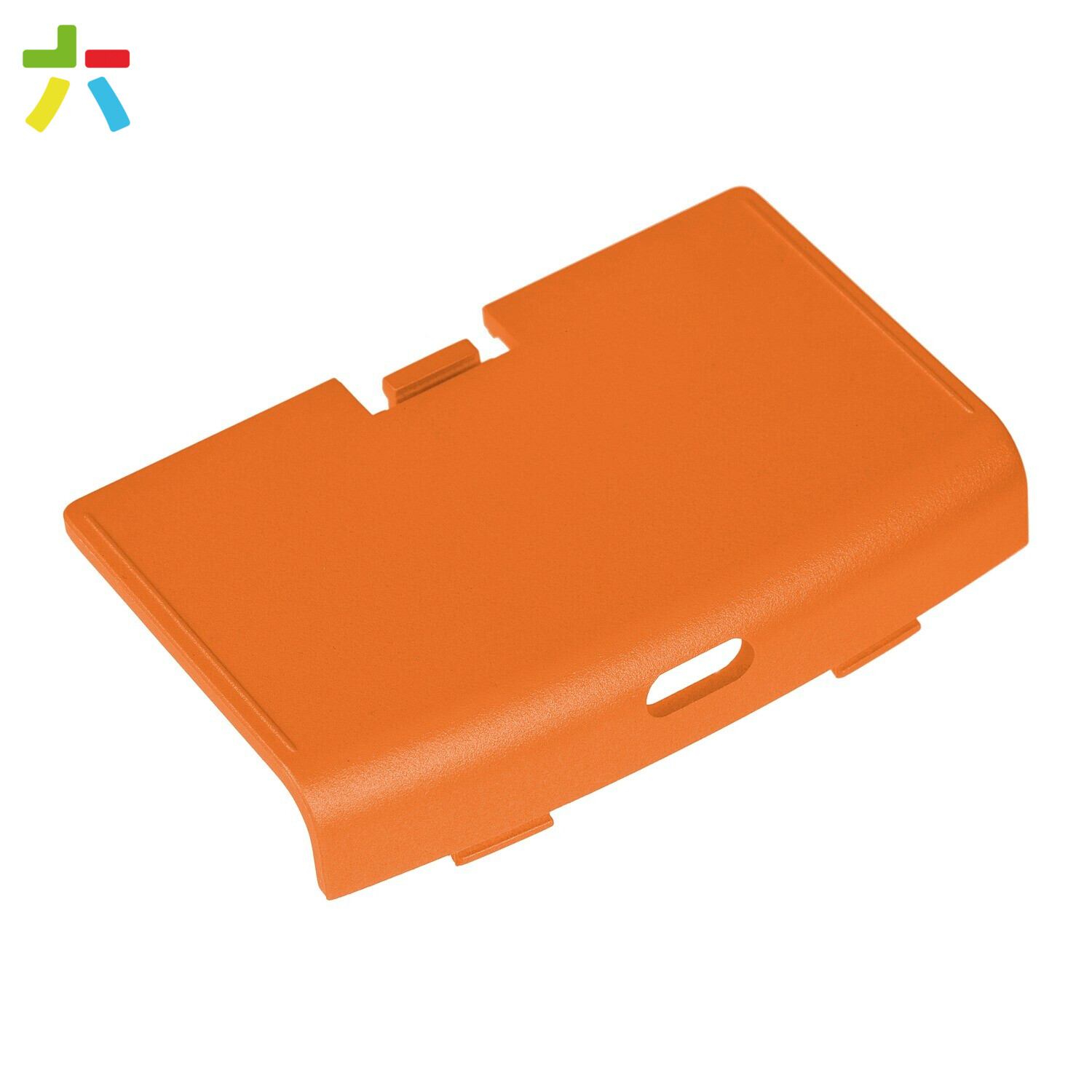 Sportello Vano Batterie USB-C per Game Boy Advance (Arancione Perla - Soft Touch)