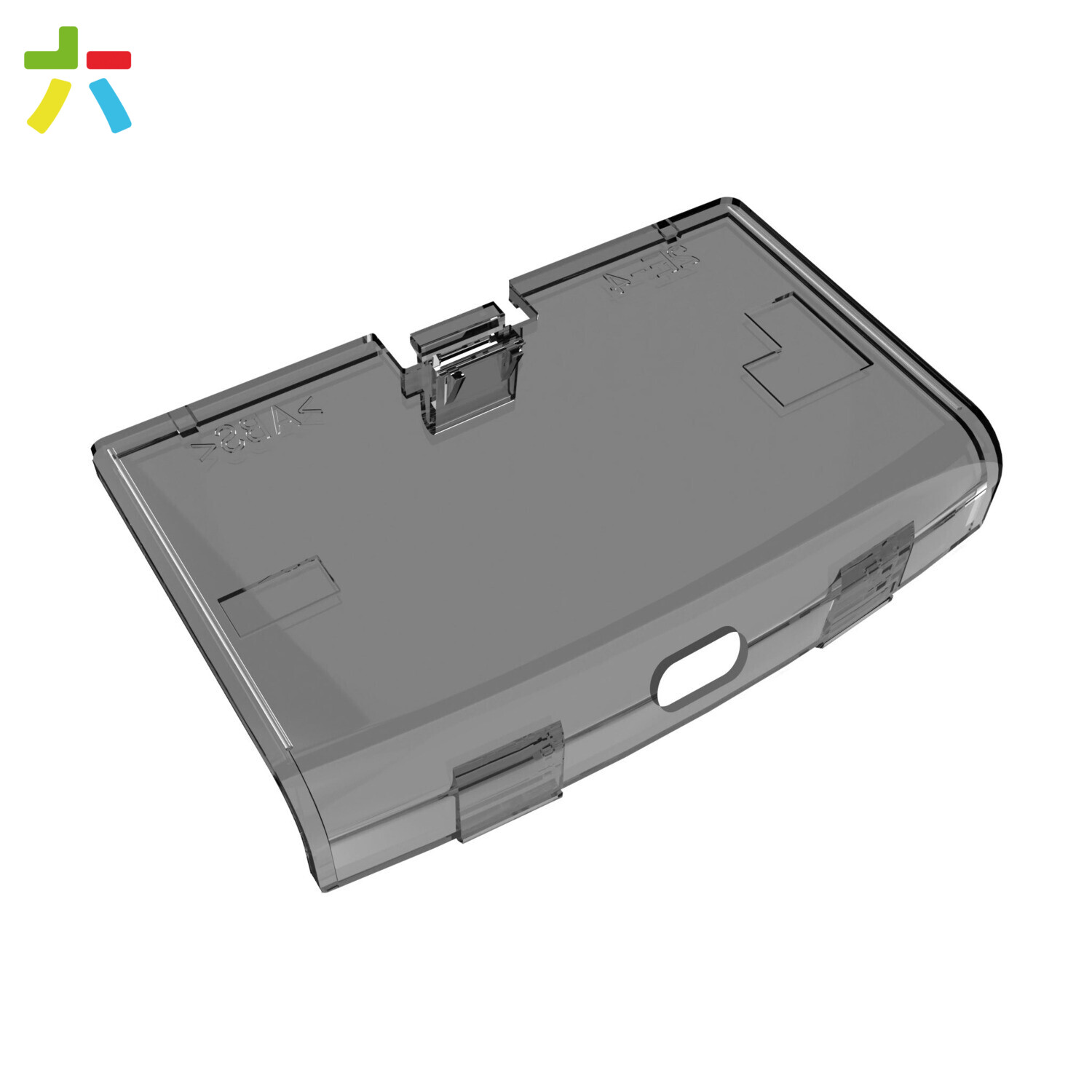 Game Boy Advance USB-C Battery Cover (Crystal Black)