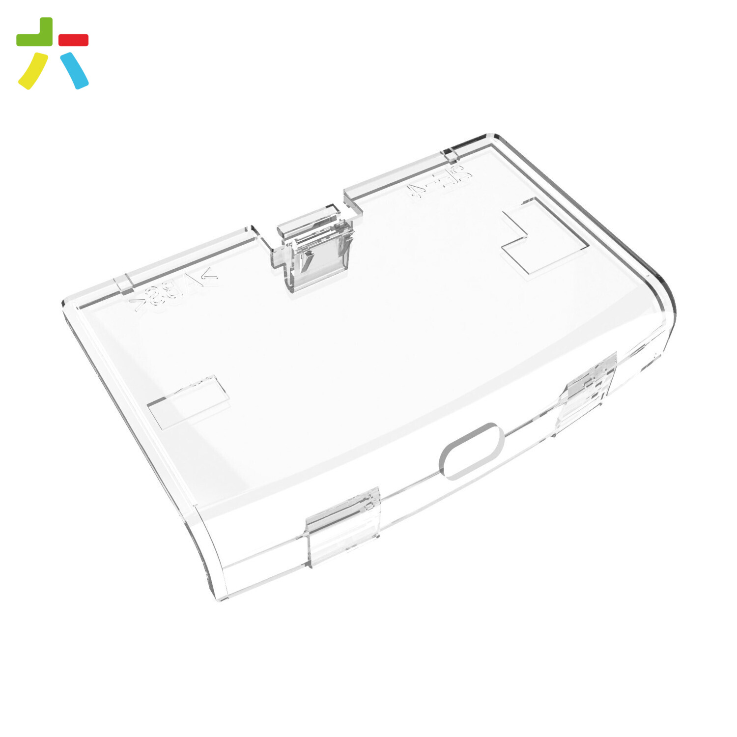Game Boy Advance USB-C Battery Cover (Crystal Clear)