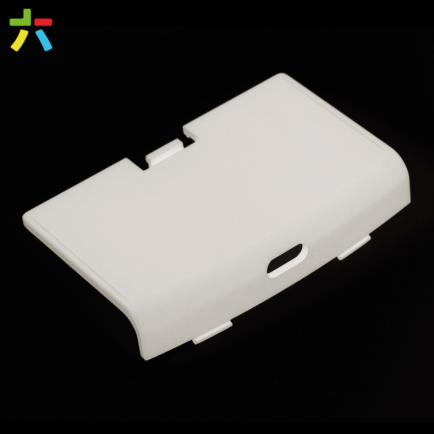 Sportello Vano Batterie USB-C per Game Boy Advance (Bianco Perla - Soft Touch)