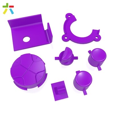 Game Gear Buttons (Solid Purple)