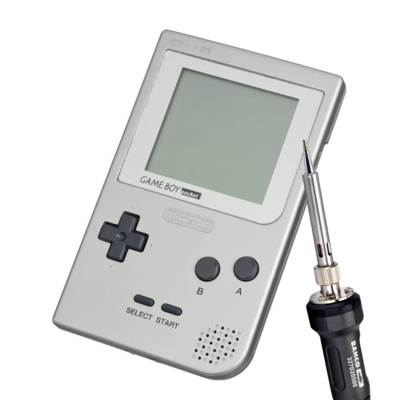 Game Boy Pocket: Repair/Recap/Modding Service (IT Only). Insured Delivery Included