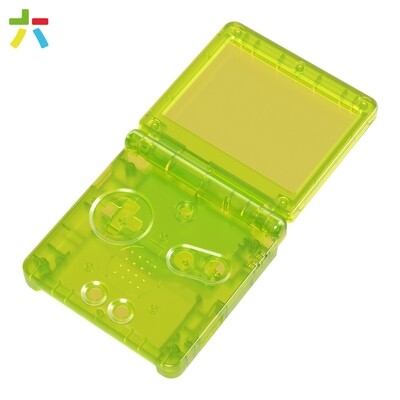 Game Boy Advance SP Shell (Clear Yellow)
