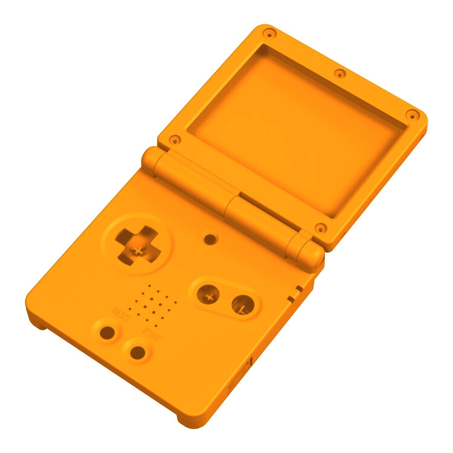 Game Boy Advance SP Shell (Solid Yellow)