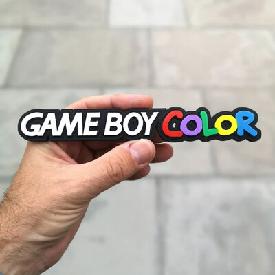 Game Boy Color Model Shelf 3D