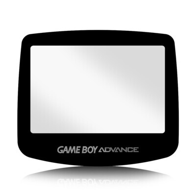 Game Boy Advance Glass Lens (Black)