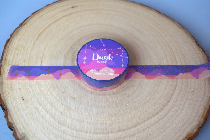 Aesthetic Dusk Washi Tape