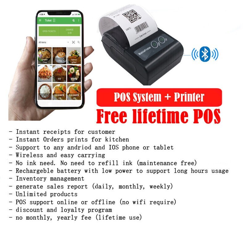 POS System for F&amp;B Food Stalls