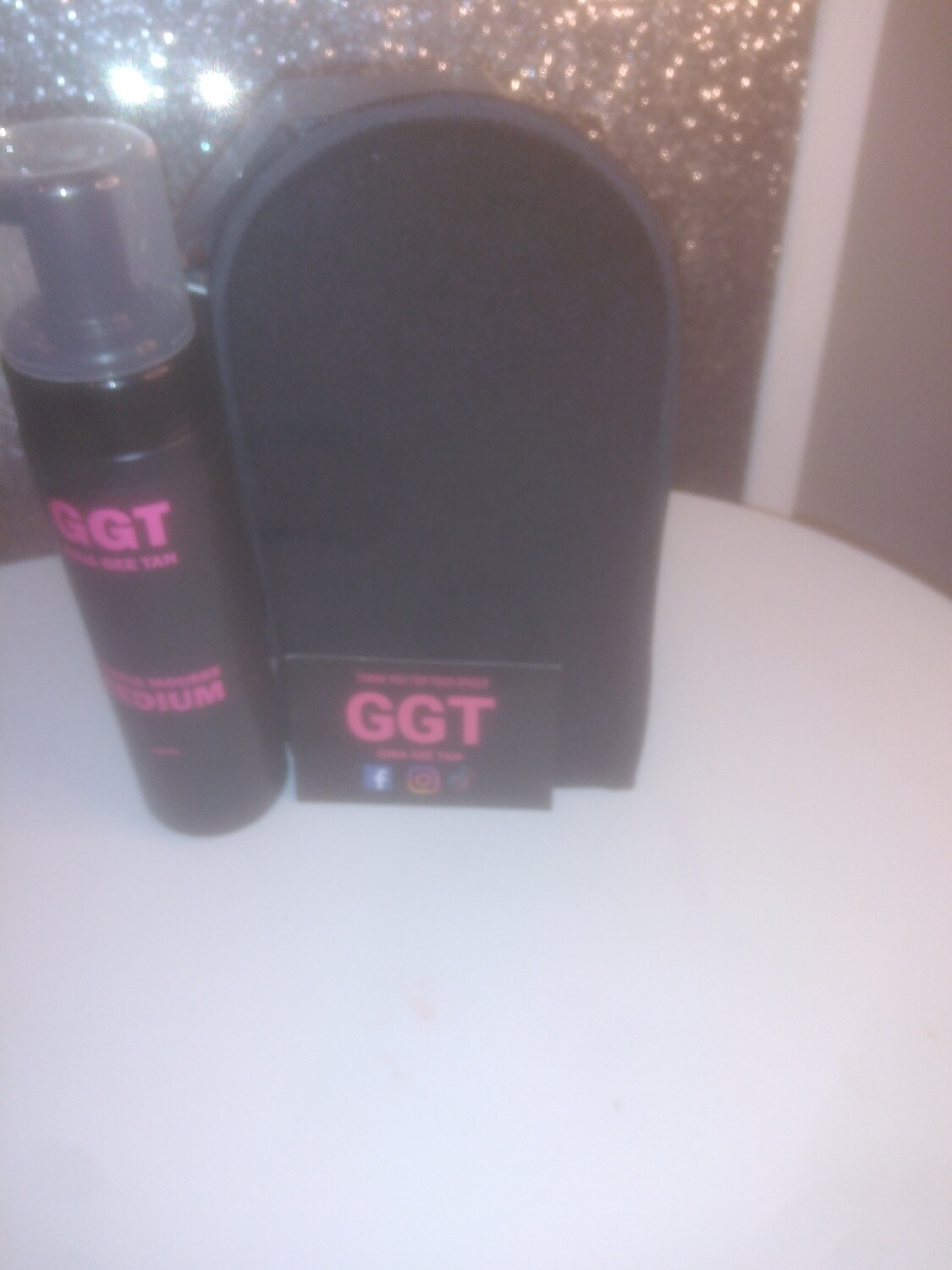 GGT Tanning Mousse Medium &amp; Tan Mitt