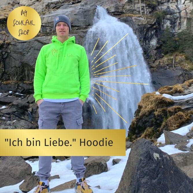 ICH BIN LIEBE. HOODIE FÜR DEN MANN ICH BIN LIEBE. HOODIE FÜR DEN MANN