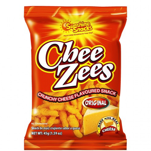 Sunshine Cheese Zees 45G