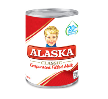ALASKA EVAPORATED MILK  370ML