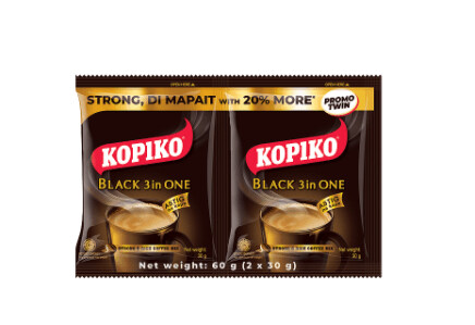 KOPIKO CFFEE BLACK TWIN 60G