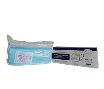 FACE MASK WHITE 50'S