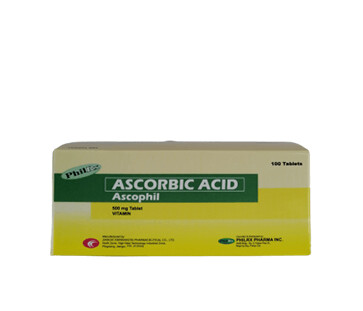 ASCORBIC ACID  VIT C 500MG TAB 100s(ASCOPHIL)