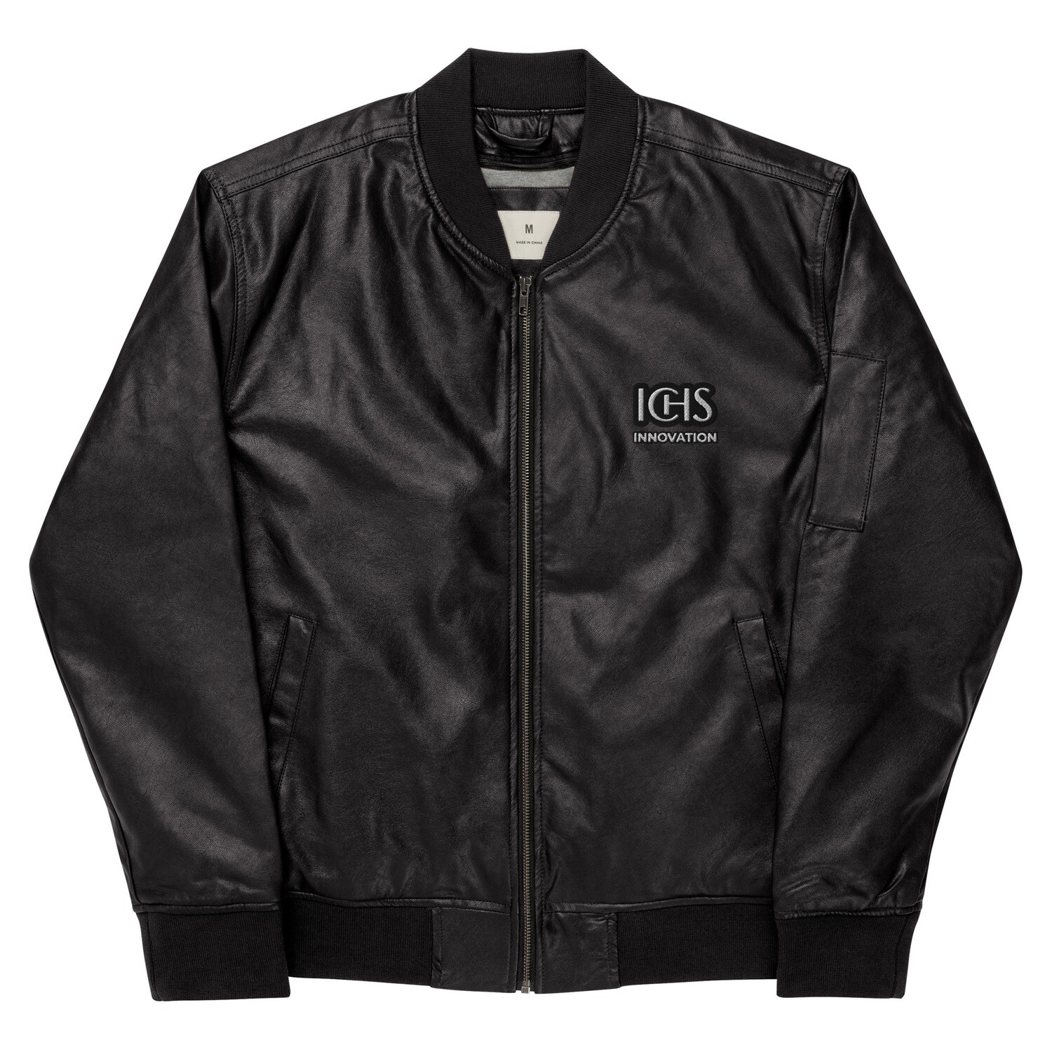 ICHS Leather Bomber Jacket