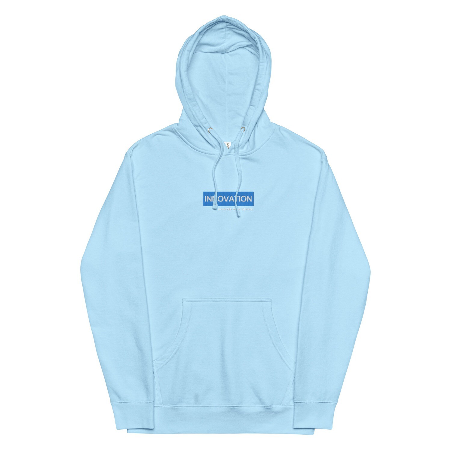 Double Blue Box Logo Hoodie - Midweight