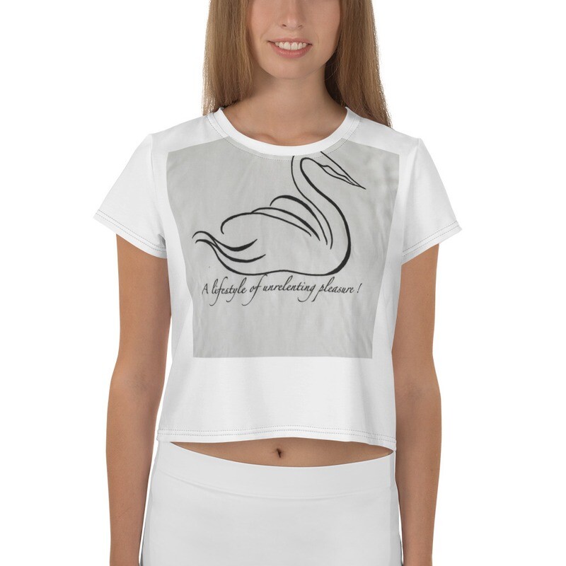 All-Over Print Crop Tee