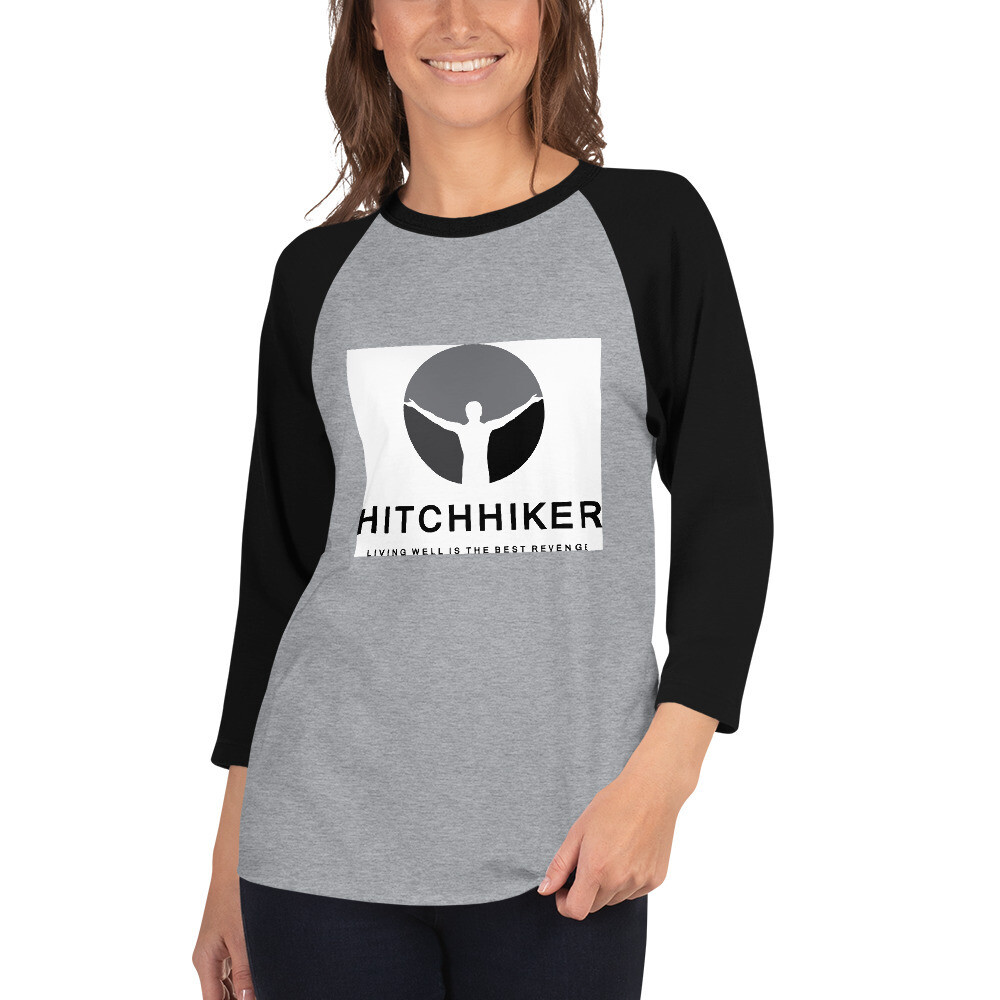 3/4 sleeve raglan shirt